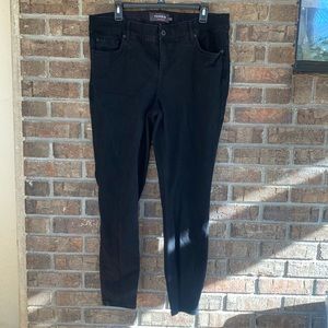 Solid black skinny jeans from torrid size 18